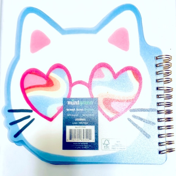 Spiral Kitty Cat Journal - Picture 6 of 7